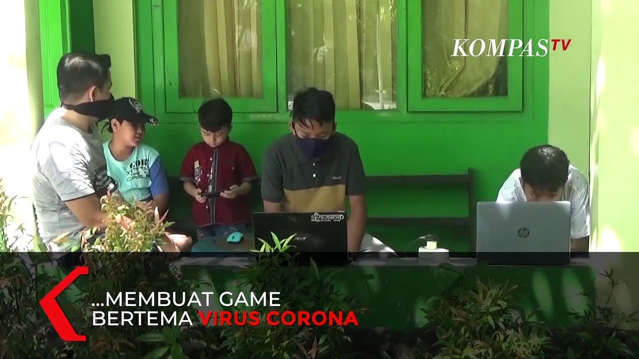 Keren! Siswa SD Ciptakan Game Corona, Terinspirasi dari Tim Medis
