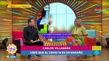 ¡Carlos Villagrán cree que el COVID 19 es un engaño mundial!