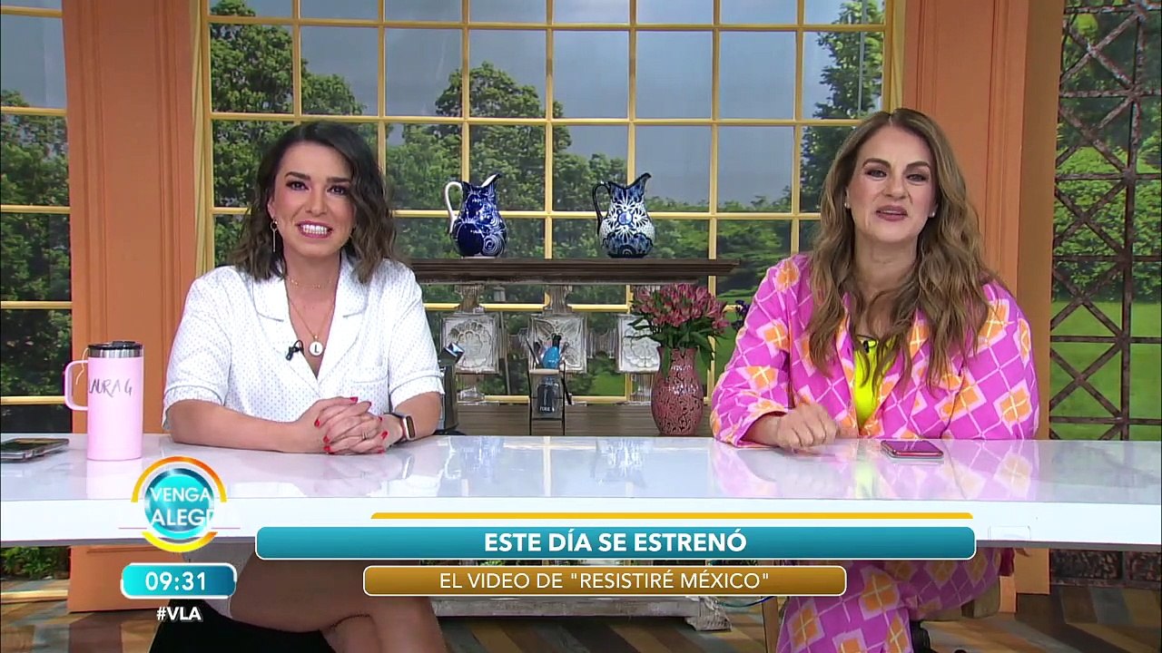 Cantantes unen sus voces en "Resistiré México". Yahir y María León nos platican. | Venga La Alegría