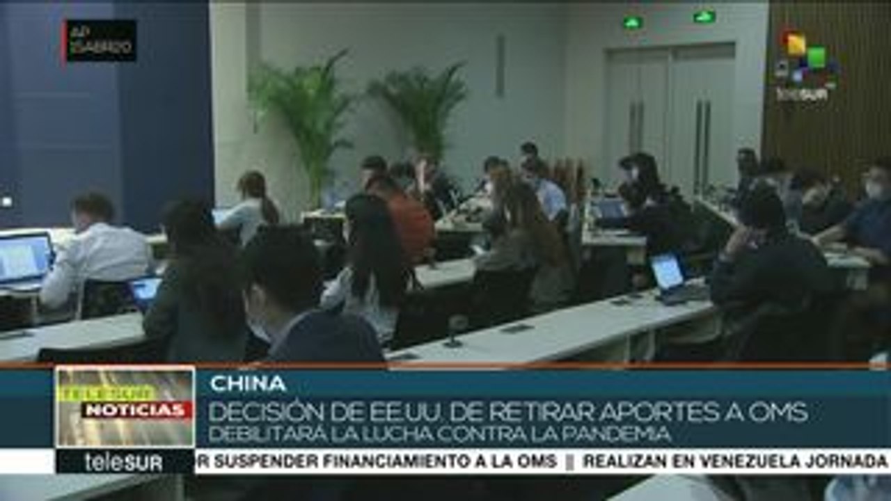 teleSUR Noticias: Trump abandona a la OMS en medio de la pandemia