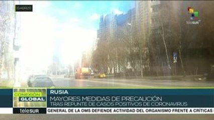 Rusia toma medidas adicionales para mitigar la COVID-19