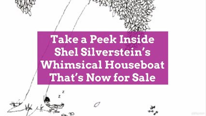 Take a Peek Inside Shel Silverstein's Whimsical Houseboat That's Now for Sale