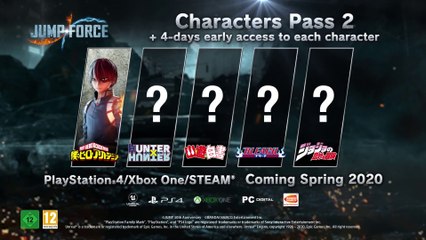 Jump Force - Annonce du Characters Pass 2