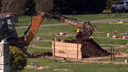Cementerios de Nueva York están llegando al límite