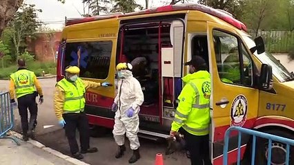 Desinfección equipos SAMUR
