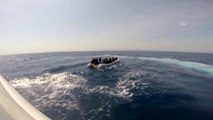 Yunan sahil güvenlik unsurlarınca geri itilen 32 sığınmacı kurtarıldı