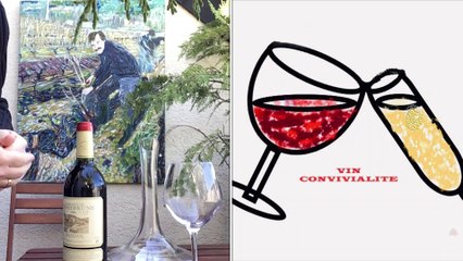 DECANTATION D'UN VIEUX VIN DE BANDOL TERREBRUNE  ROUGE 1992