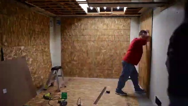 Oeuvre d'art géante peinte en 3D dans son sous sol !