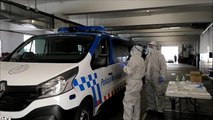 La Policía Municipal de Valladolid se somete a las pruebas de detección del coronavirus