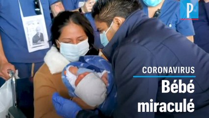 Coronavirus : elle rencontre enfin son bébé, après avoir accouché en coma artificiel