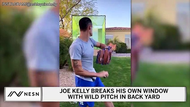 Video: Joe Kelly breaks own window practicing throwing his change-up - NBC  Sports