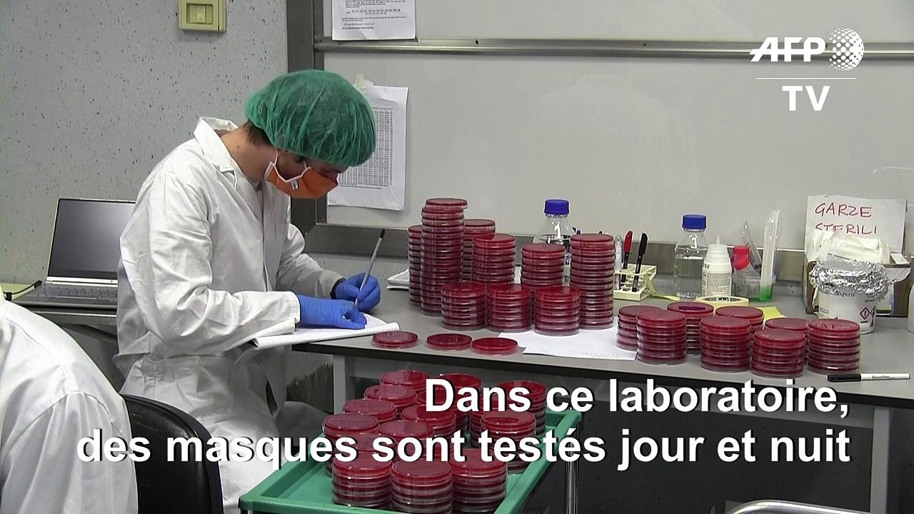 Coronavirus: en Italie, un laboratoire teste de...
