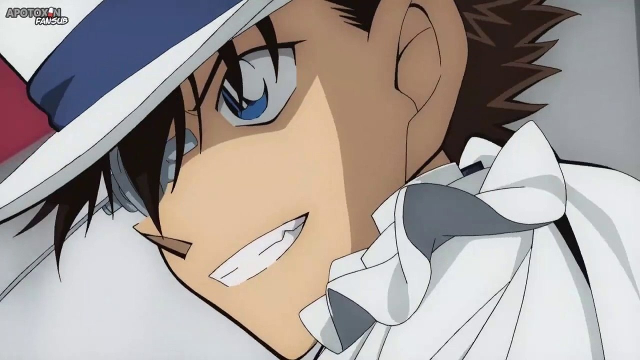 Kaito Kid y su segundo intento de robar el Puño de Zafiro Azul - Sub Español