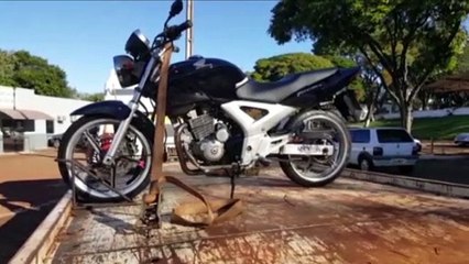 Honda Twister furtada é recuperada em Cascavel
