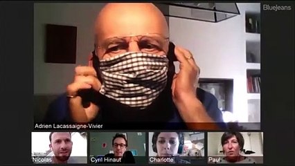 France Bleu Bourgogne tape l'incruste - Adrien et ses masques