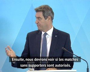 Bundesliga - Söder : "La portée du football ne se mesure pas seulement à son impact financier"