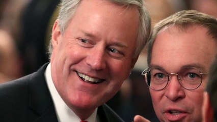 A Cry For Help? Mark Meadows' Crying Is Freaking Out White House Staffers