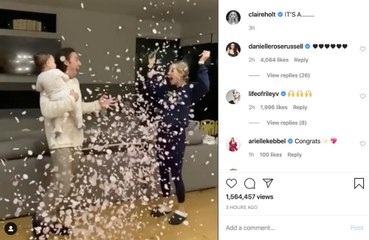 Claire Holt is expecting a girl