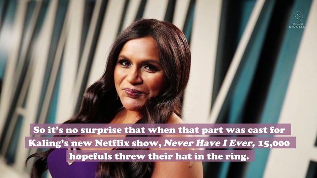 Meet the actress playing mini Mindy Kaling in the first trailer for her semi-autobiographical new Netflix show