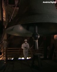 Así sonó la campana mayor de Notre Dame un año después del incendio