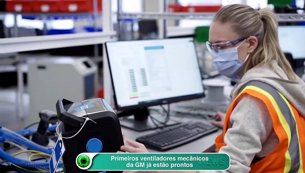 Primeiros ventiladores mecânicos da GM já est...