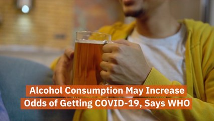 Alcohol Consumption And Covid-19