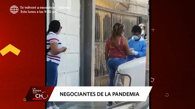 Personas fueron descubiertas ofertando implementos médicos y pruebas rápidas de descarte