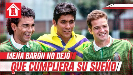 Jorge Campos recordó que mejía barón rompió su sueño de ser delantero