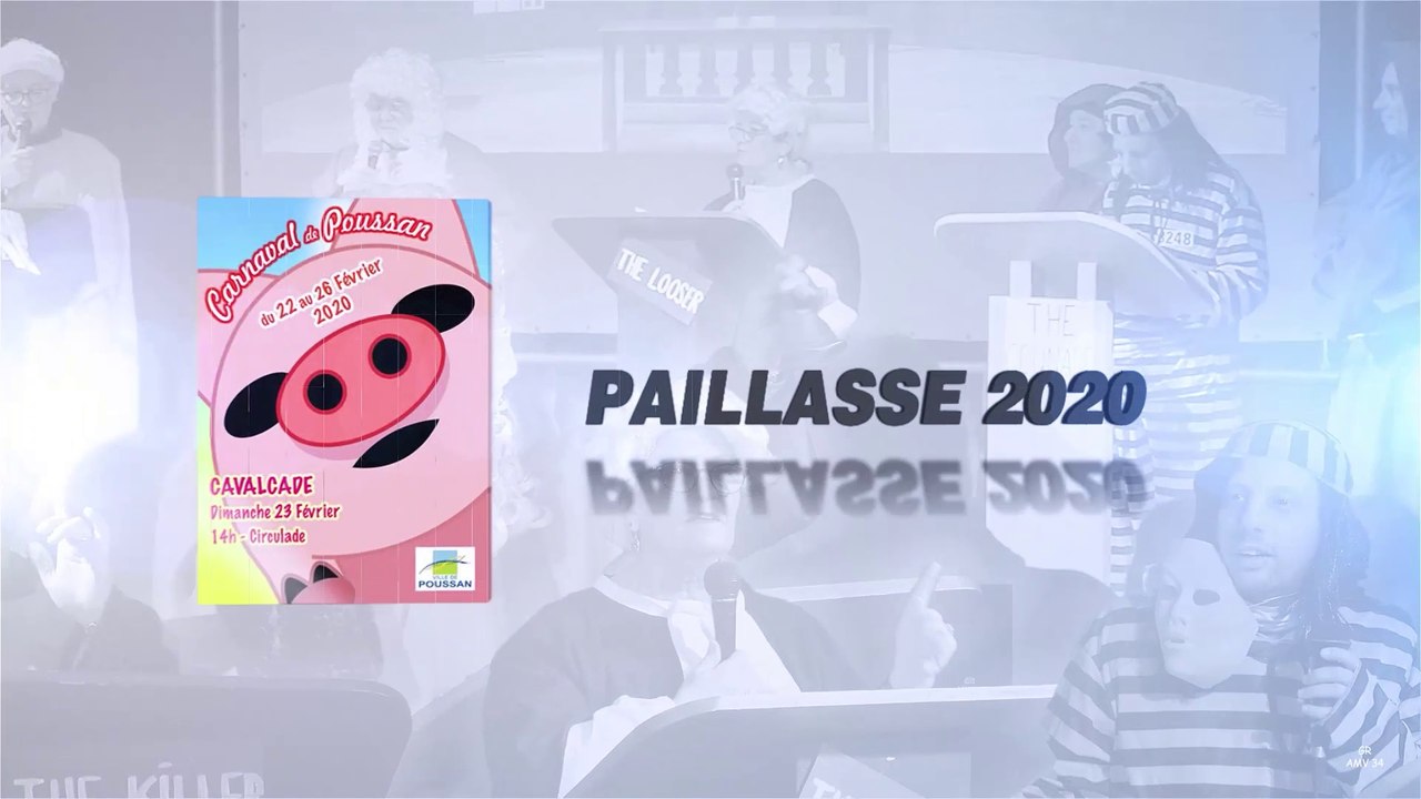 Carnaval de Poussan 2020 : Jugement et crémation de Paillasse 	31' 00"