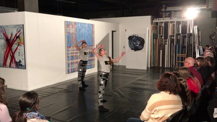VIRULENT DEMOLITION - KATY HAGELIN DANCE PROJECT - AT RYAN JAMES FINE ARTS GALLERY