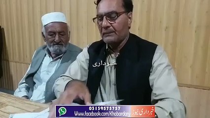 Charsadda: Khanmahi ma Baasar Shaks Enteqal Shudda Zameen par Qabza Jama Raha hay.