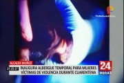 Jorge Muñoz inauguró albergue temporal para mujeres víctimas de violencia