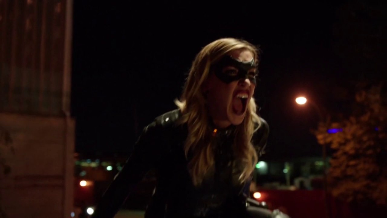 Black Canary (Laurel Lance) - All Scenes Canary Sonic Device (Canary Cry)   Arrow