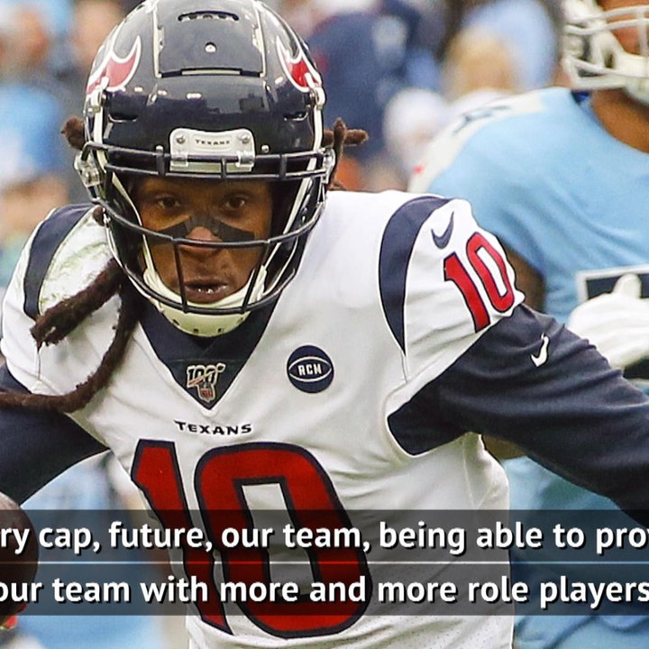 Texans coach defends the trade of DeAndre Hopkins