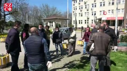 Ölen arılarıyla müdürlüğe geldiler