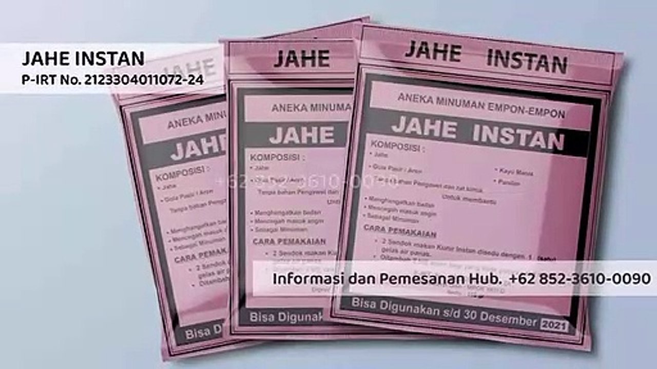 Recommended!!! +62 852-3610-0090 | Bubuk Jahe Semarang