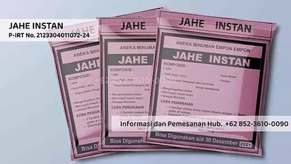 TERMURAH!!! +62 852-3610-0090 | Jahe Bubuk Organik