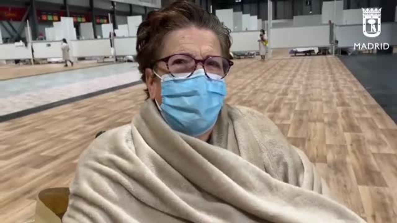 Aplausos de los sanitarios a la fortaleza de Dolores