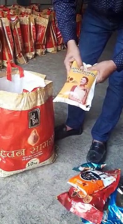 इंदौर निगम ने बनाया स्टैंडर्ड राशन पैक, सिर्फ 500 रुपए में मिलेगा कंप्लीट राशन