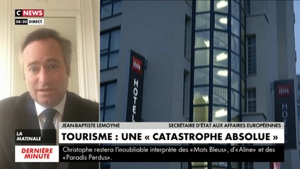 Tourisme : «La priorité c’est de maintenir les emplois», assure Jean-Baptiste Lemoyne
