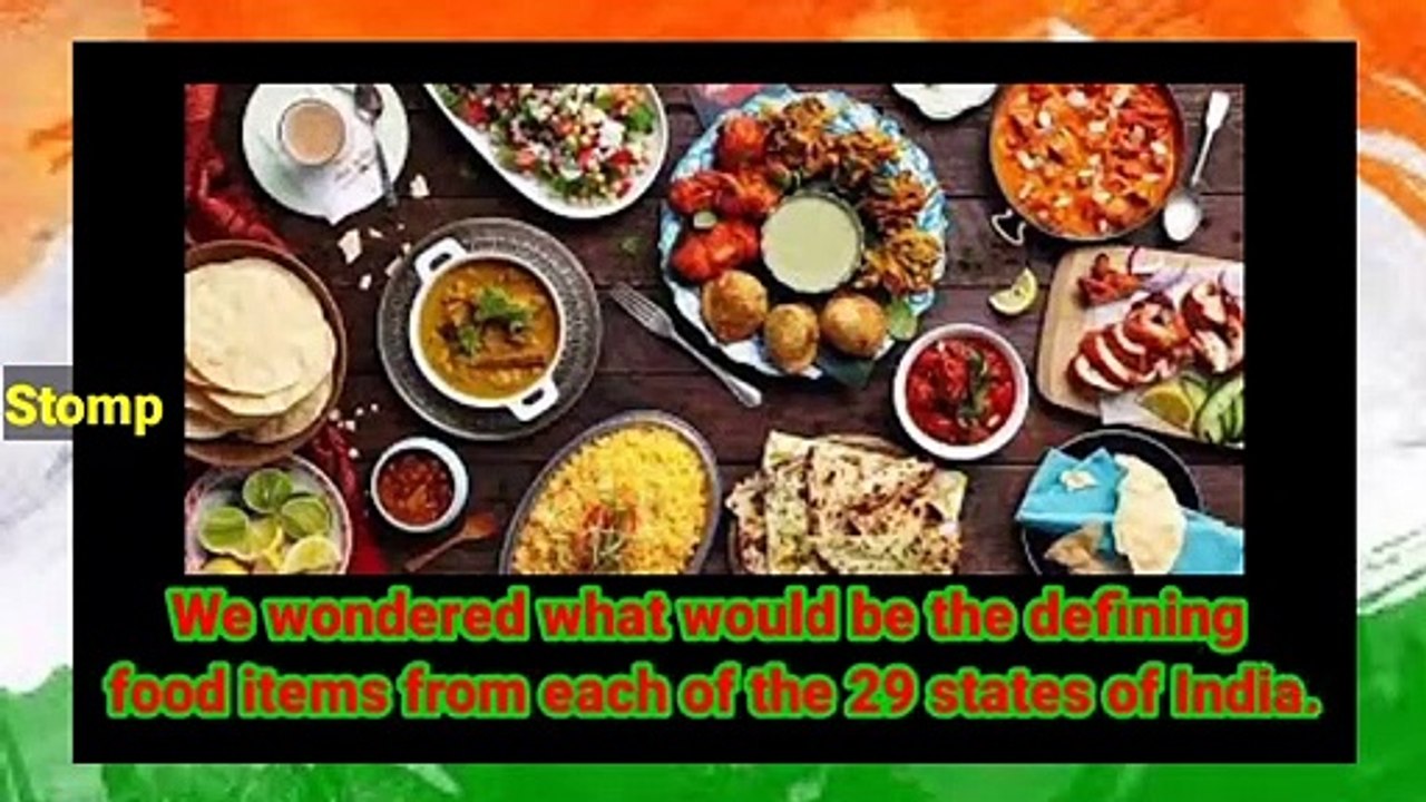 29 states 29 foods in India