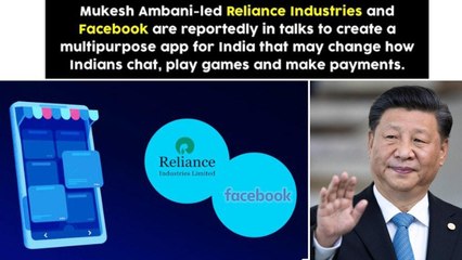 Reliance And Facebook's Multipurpose App To Check Chinese WeChat
