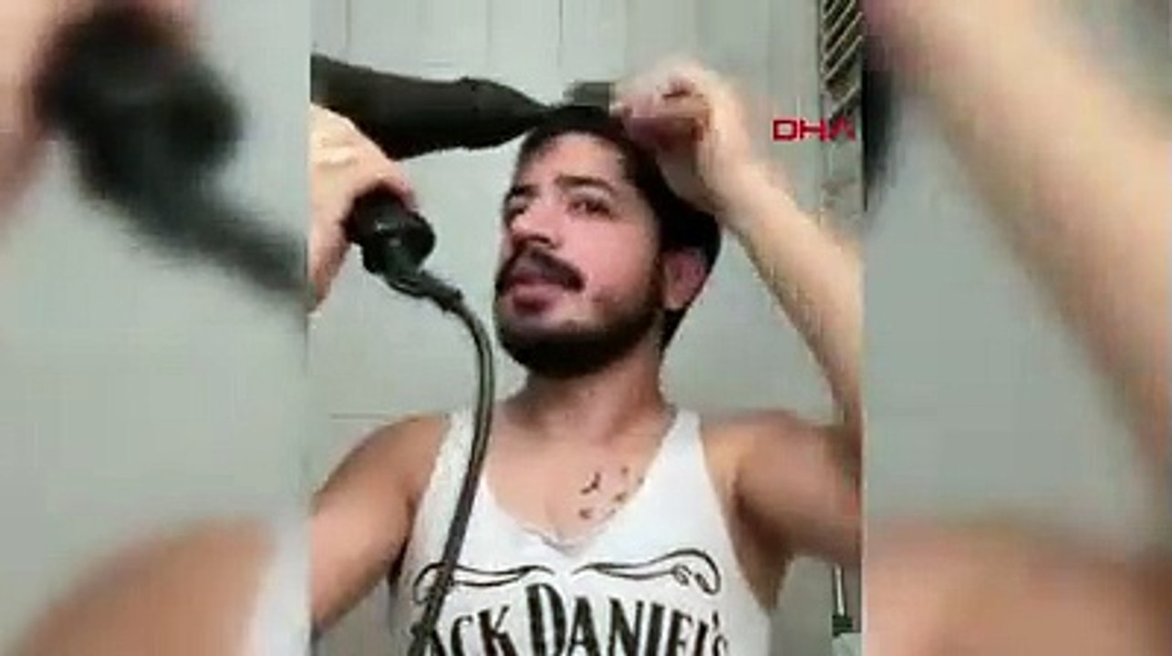 Berberler, uygulamalı anlattı: Evde saç ve sakal tıraşı nasıl yapılır?