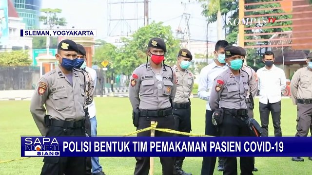 Polisi Bentuk Tim Khusus Pemakaman Jenazah Corona Sesuai Protap