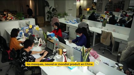 Les pays s’arrachent les masques produits par la Chine