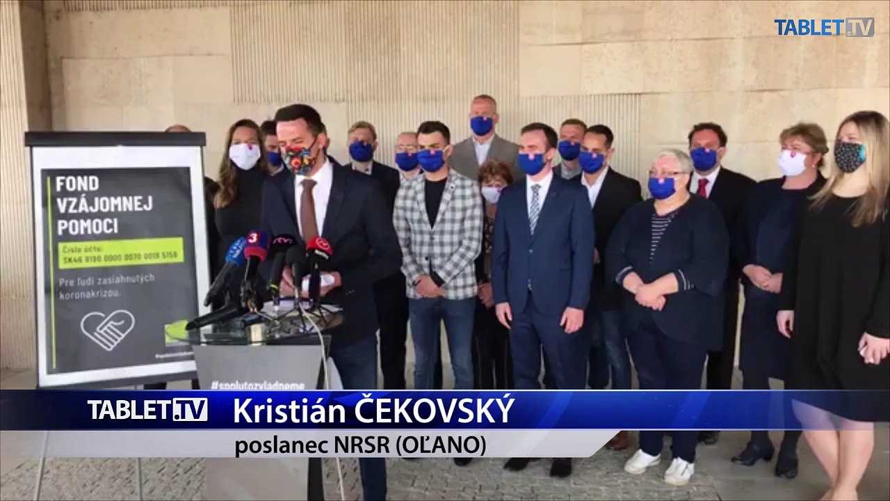 ZÁZNAM: TK hnutia Obyčajní ľudia a nezávislé osobnosti