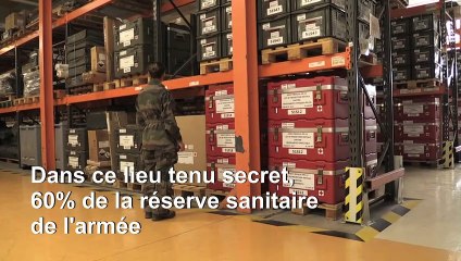 La "pharmacie" militaire au chevet des malades du COVID-19