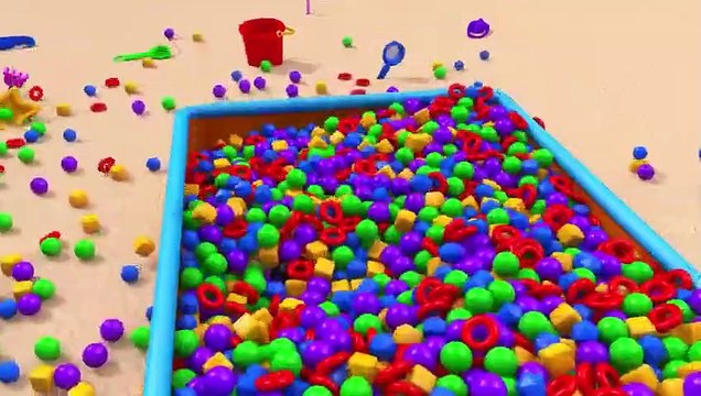 Learn Colors with Street Vehicle and Invisible Magic Water Slide Pretend Play Toys Car for Kids