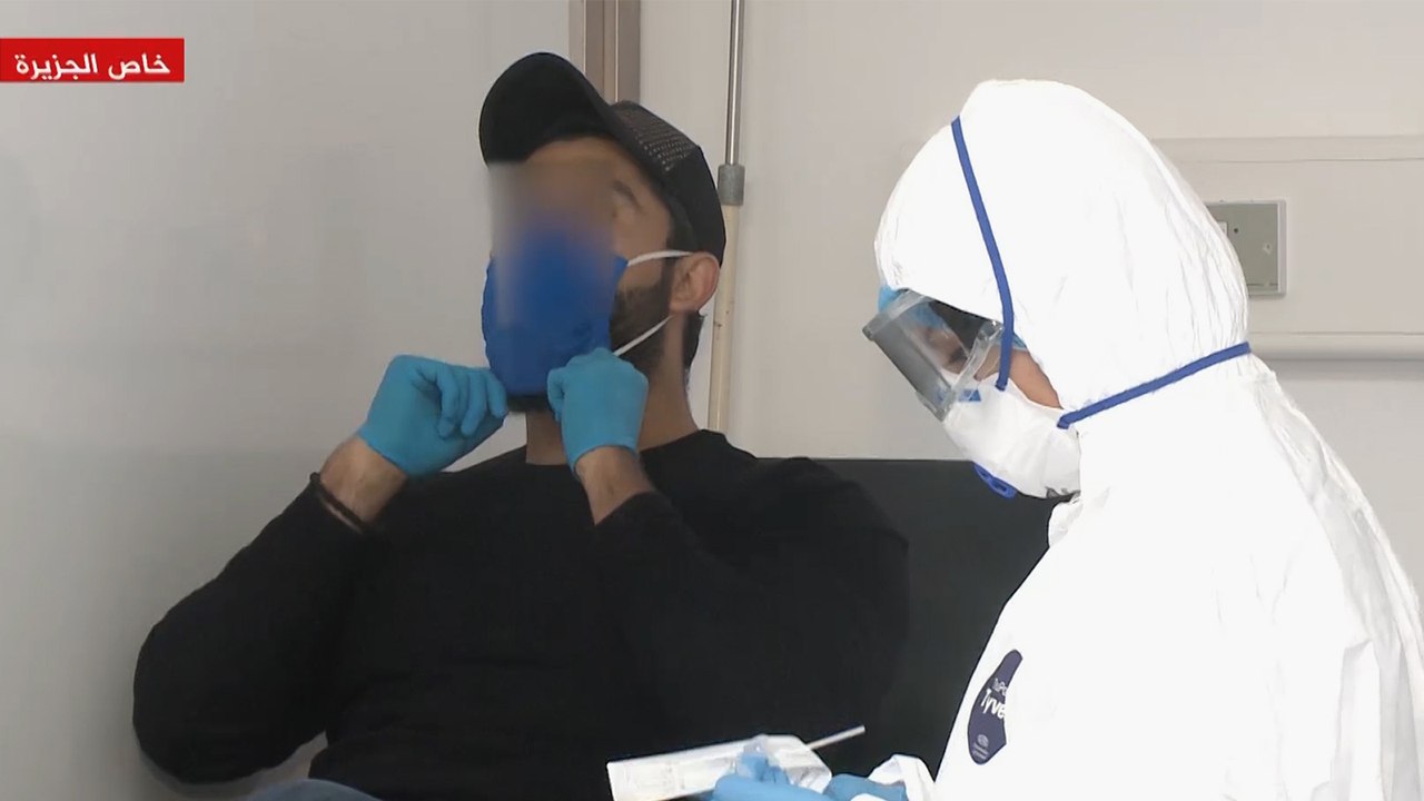 الجزيرة ترصد جهود الكادر الطبي بمستشفى رفيق الحريري لمواجهة كورونا