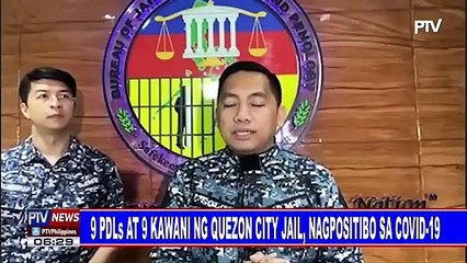 9 PDLs at 9 kawani ng Quezon City Jail, nagpositibo sa CoVID-19